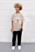 Load image into Gallery viewer, Washed Taupe Cherub Kids T-shirt.
