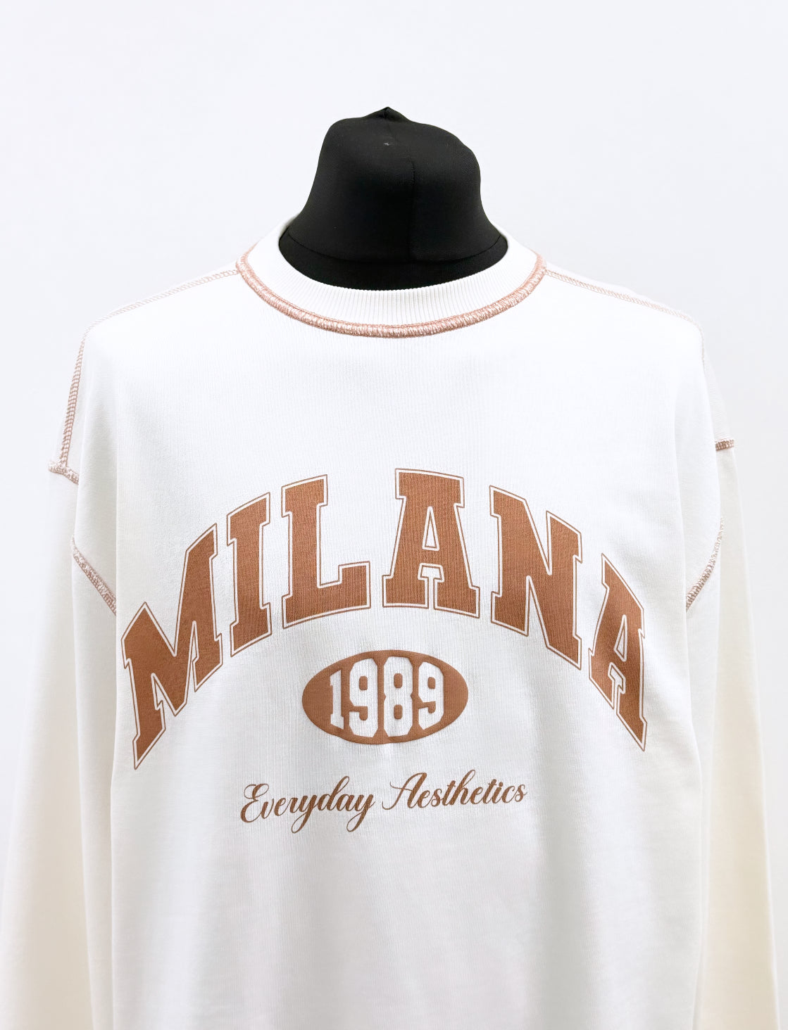 Cream 1989 Heavyweight Long Sleeve T-shirt.