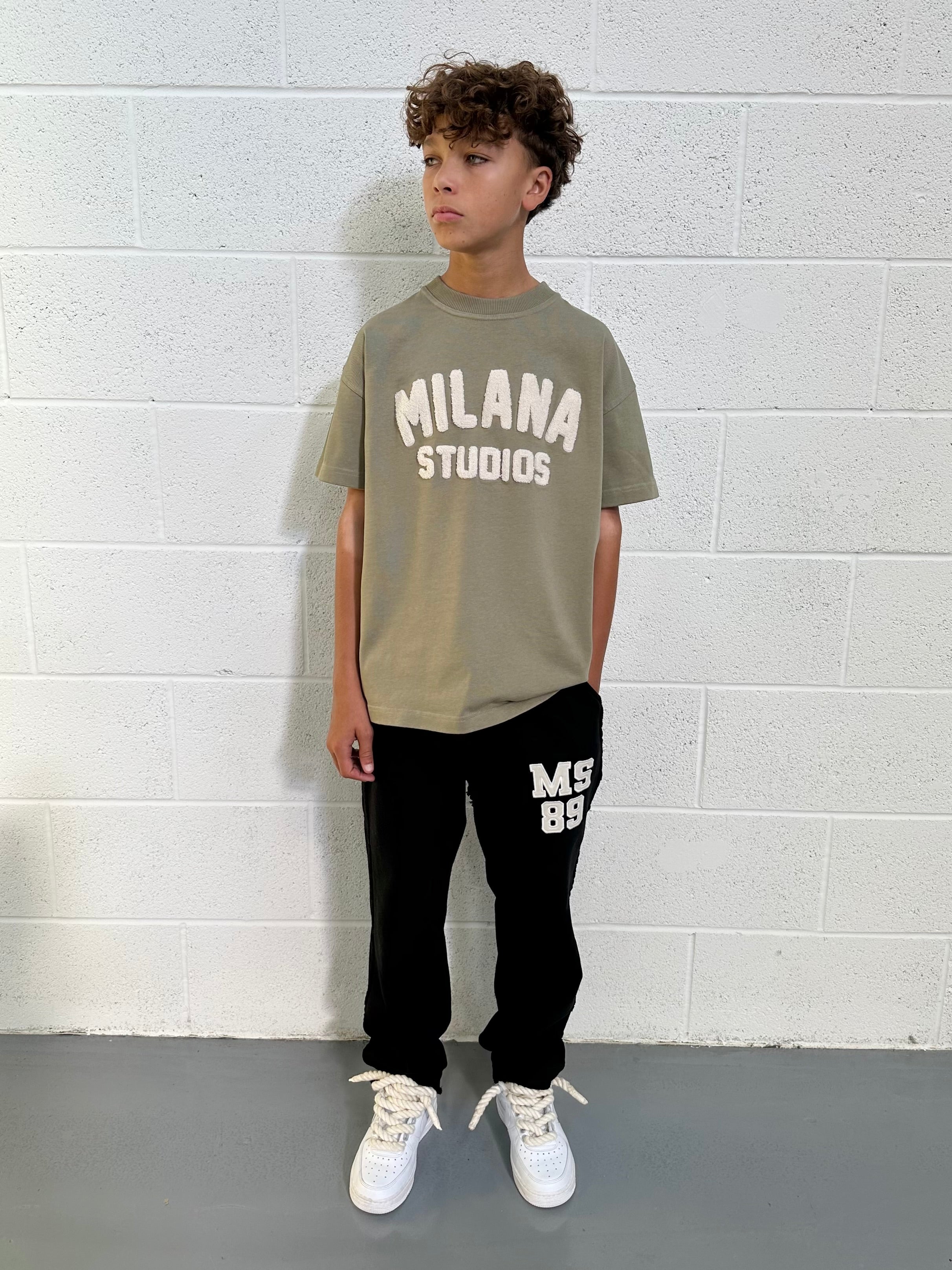 Cool Khaki Teddy Kids T-shirt.