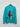 #BB37 Teal Ice Cream Open Hem Sweatshirt.