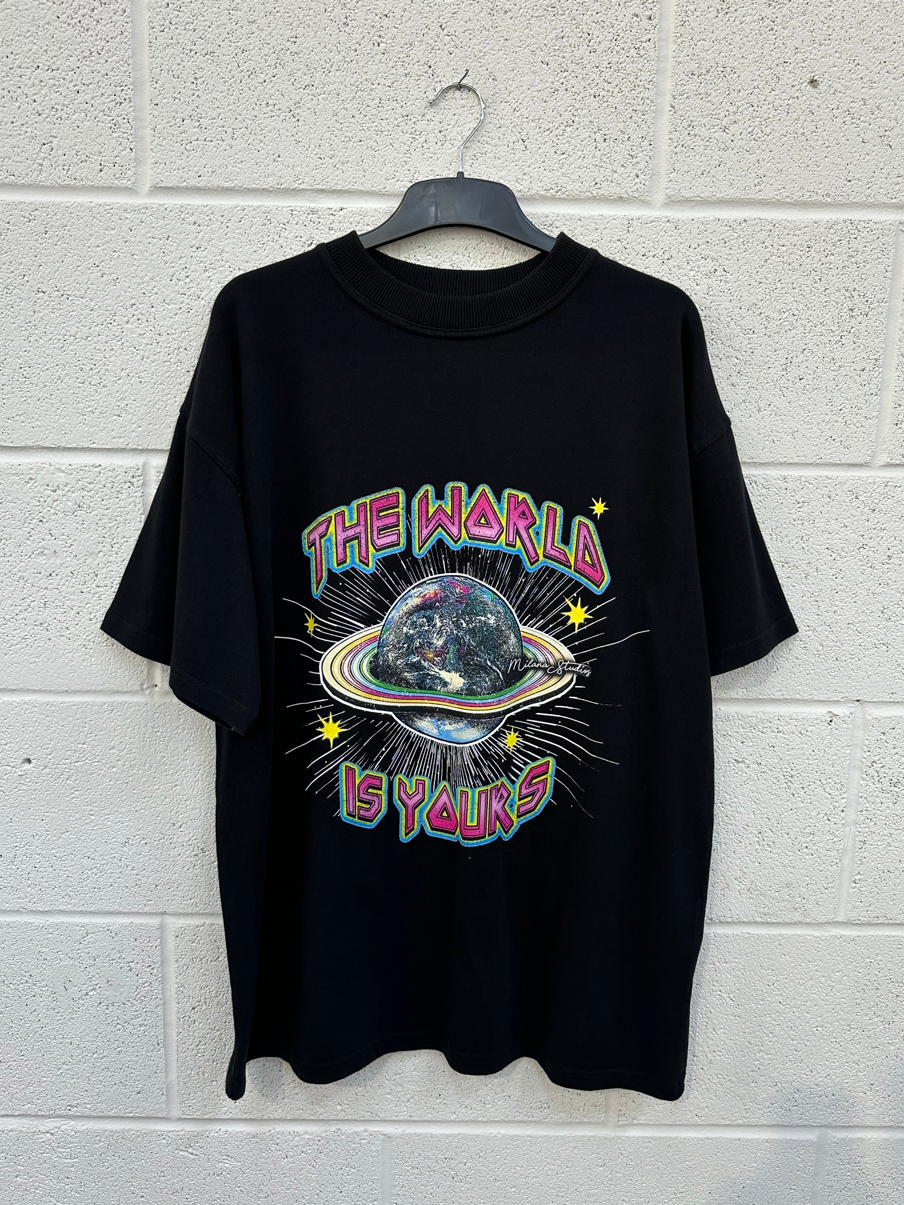 #BB44 Black Planet Heavyweight T-shirt.