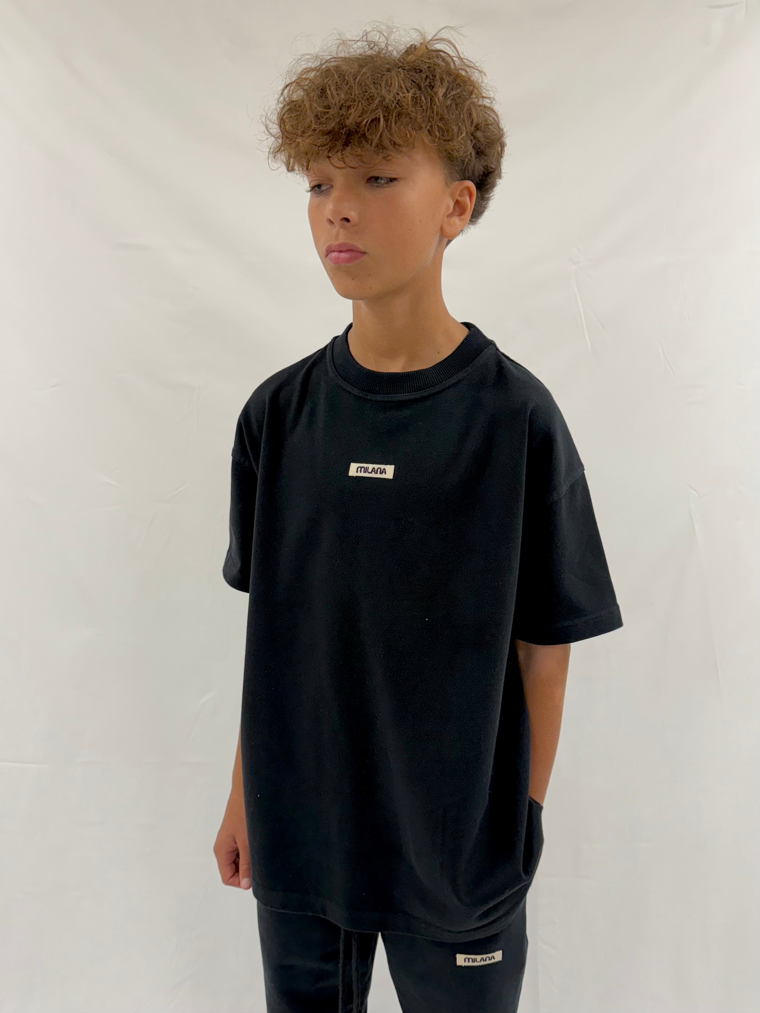 Black Core Kids T-shirt.