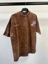 Load image into Gallery viewer, Washed Brown Bear Heavyweight T-shirt.