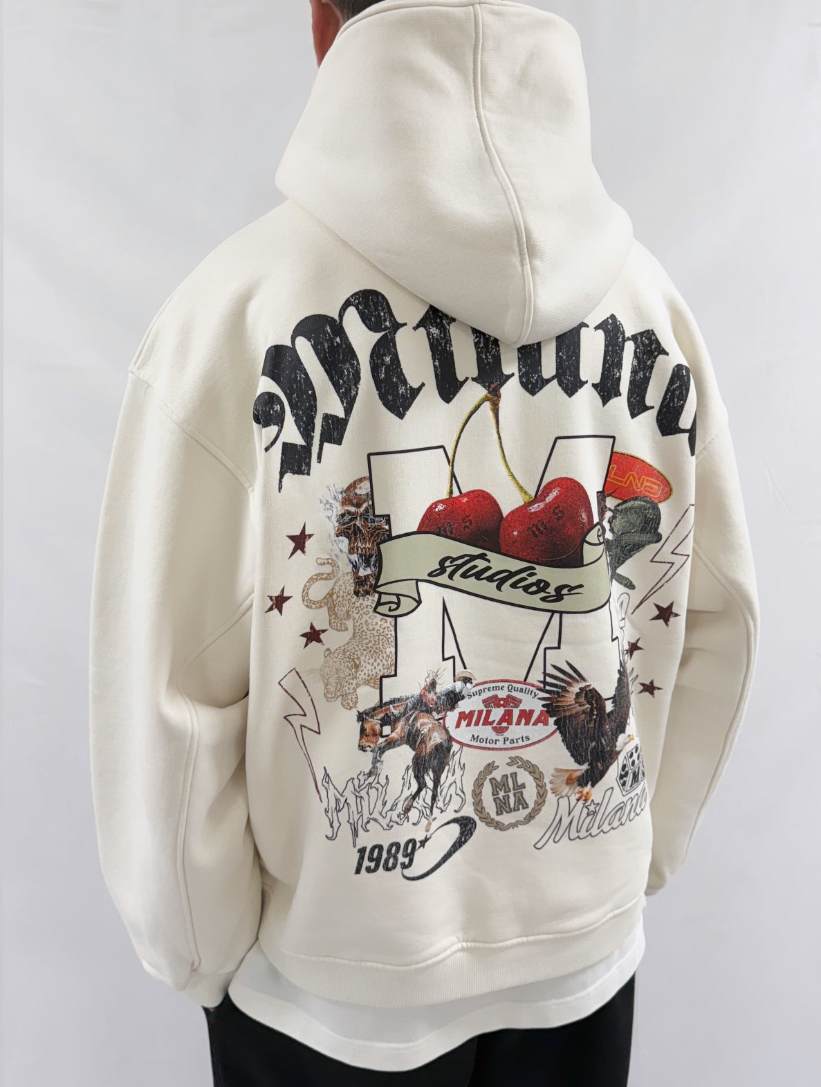 Cream Milana History Heavyweight Hoodie.