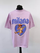 Load image into Gallery viewer, Lilac Heavyweight Cherub T-shirt.
