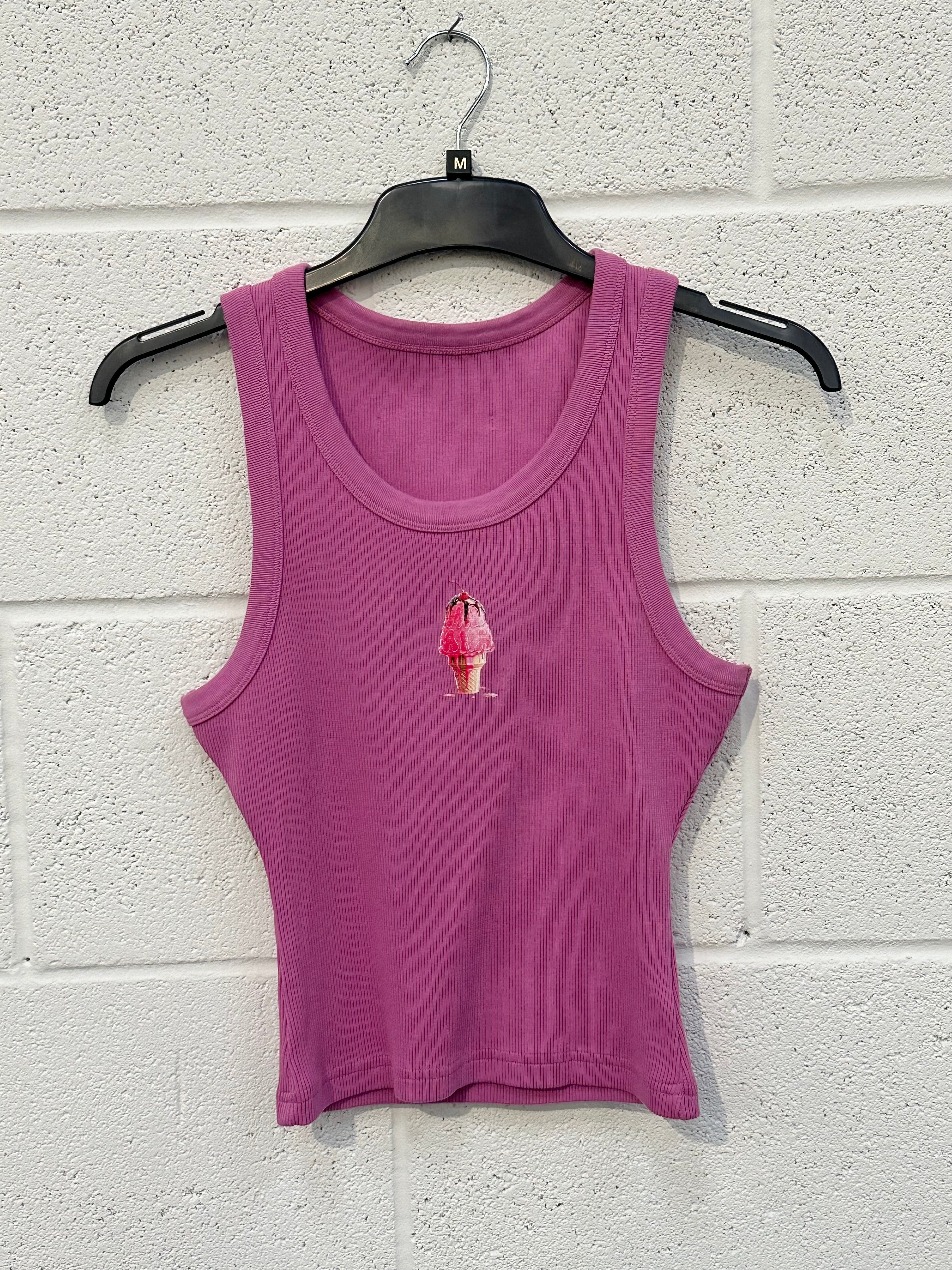 #CC68 Raspberry Ice Cream Racer Vest.