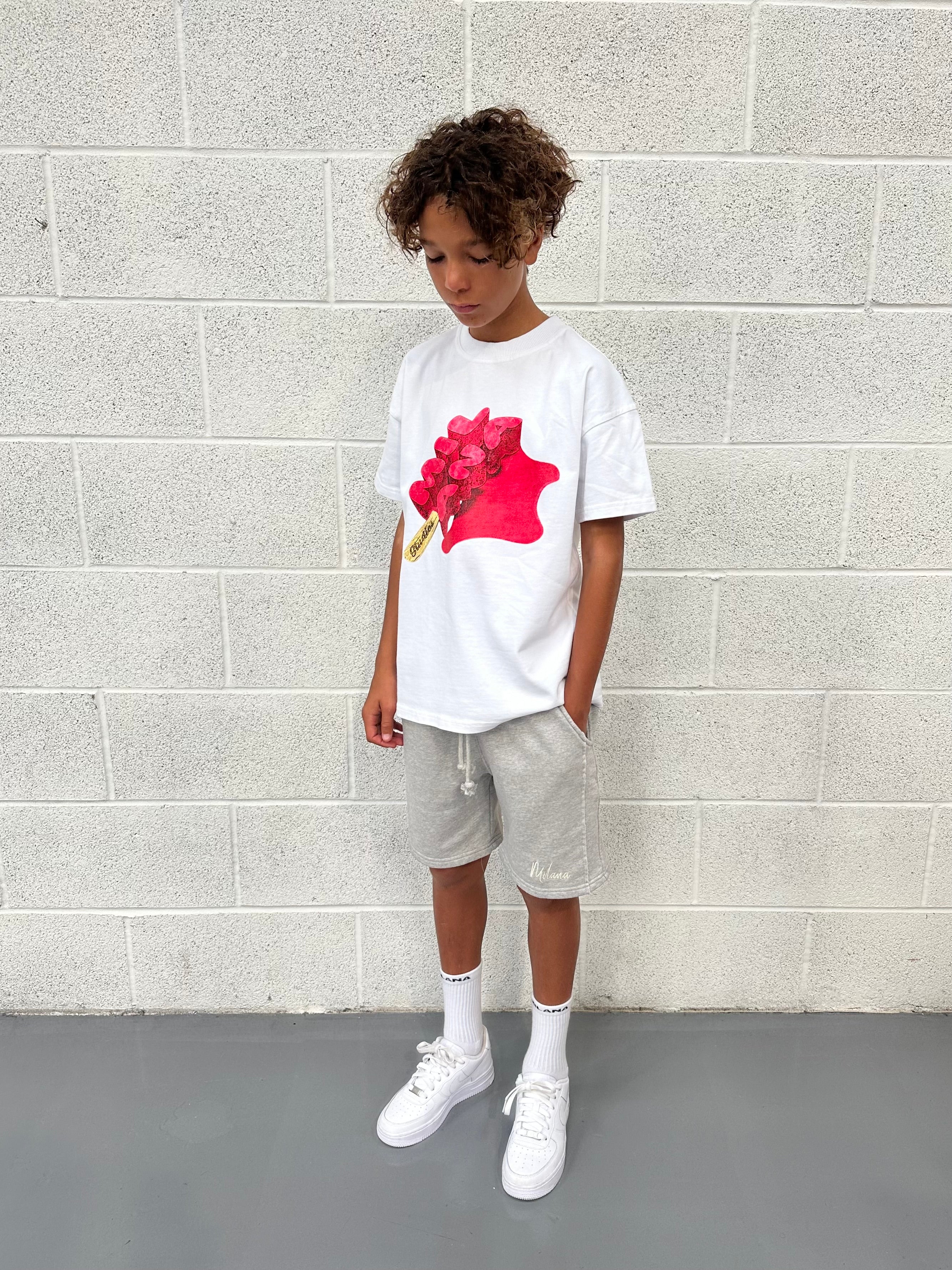 White Ice Lolly Kids T-shirt.