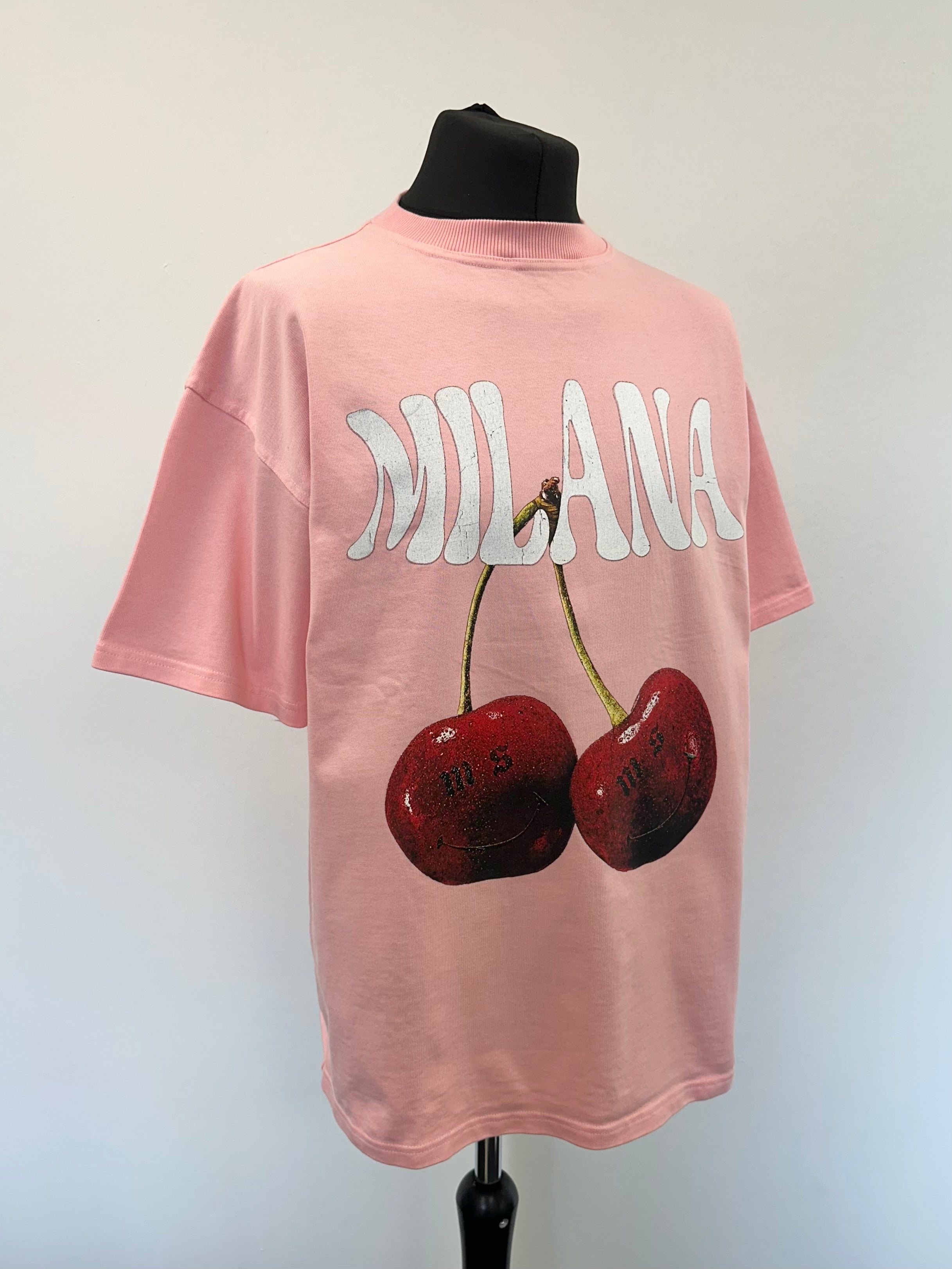 Baby Pink Cherry Heavyweight T-shirt