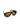 #JJ102 Black & Orange Muse Oversized Sunglasses.