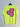 #J7 Washed Neon Yellow Hearts Heavyweight T-shirt.