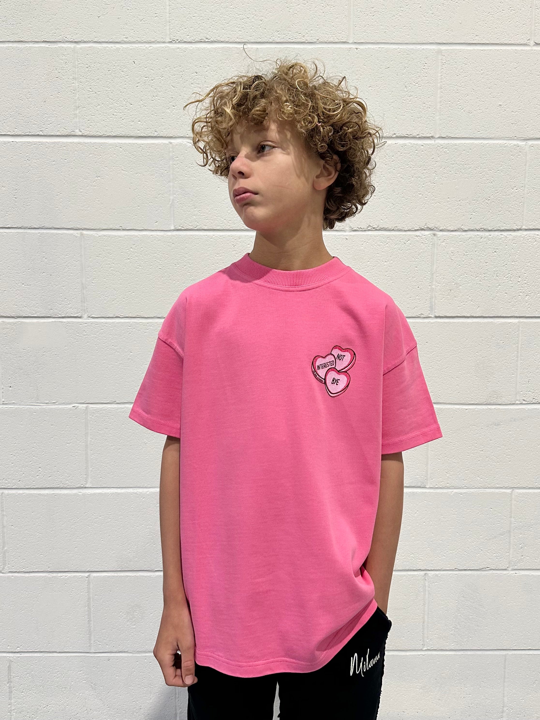 Pink Hearts Kids T-shirt.