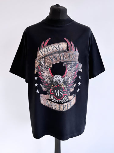 Black Heavyweight Eagle T-shirt.