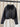 #JJ52 Black Cropped Aviator Jacket.