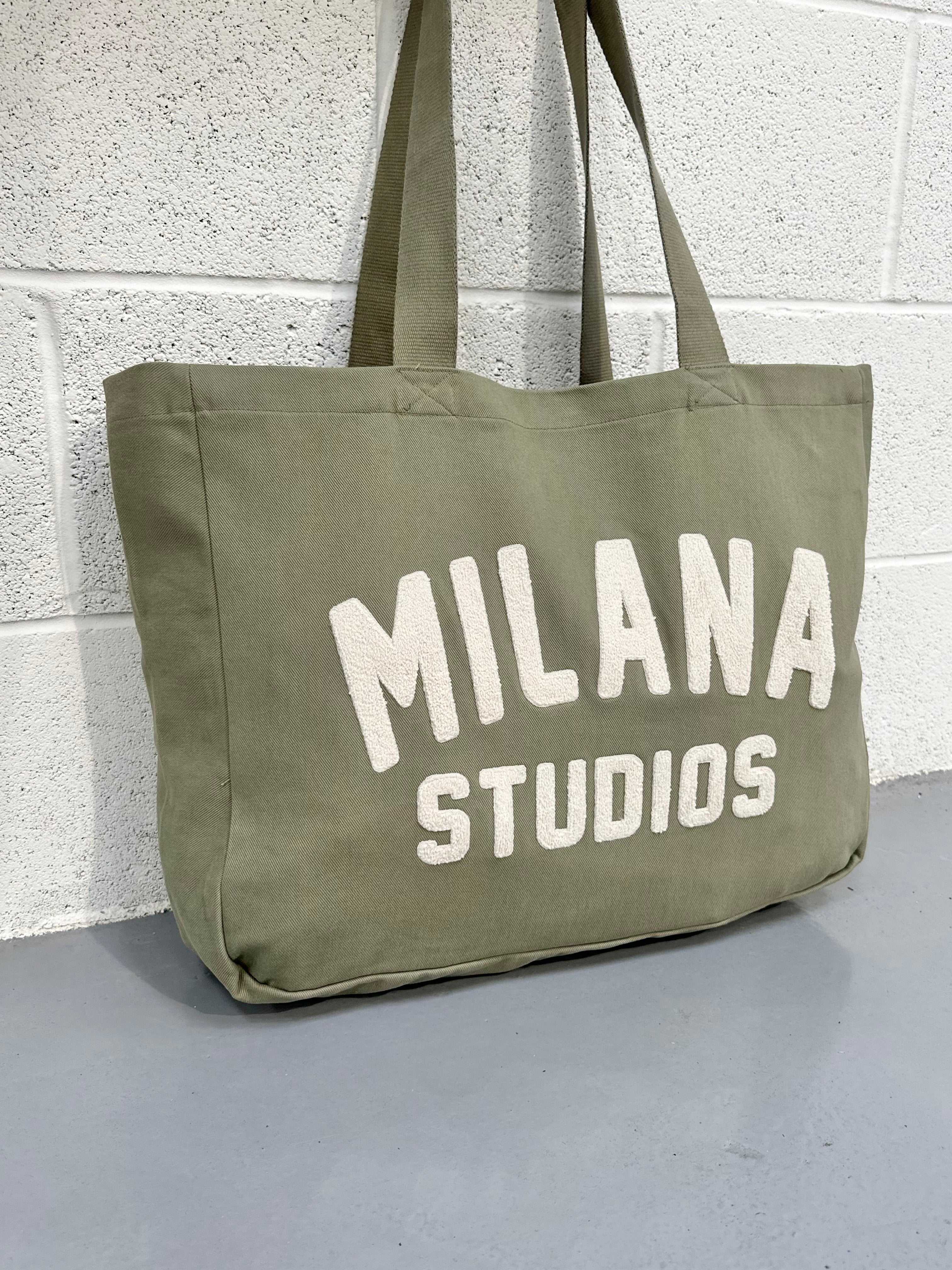 Cool Khaki Teddy Tote Bag.