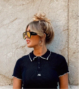 Muse Oversized Aviator Sunglasses.