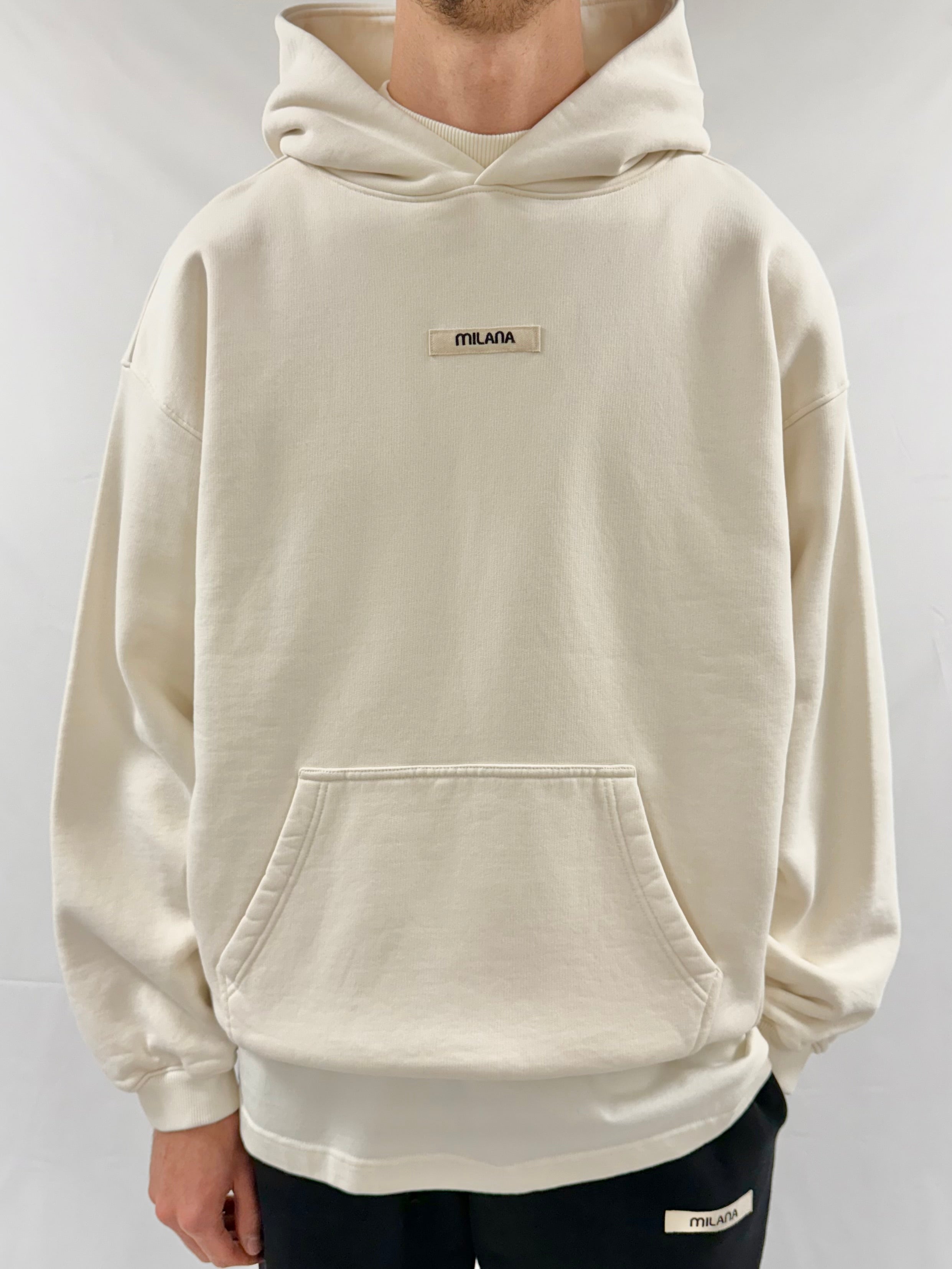 Cream Core Heavyweight Hoodie.