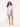 Baby Pink Vienna Wrap Shirt.