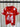 #ZZ52 Red Mesh Milana Sports Jersey.