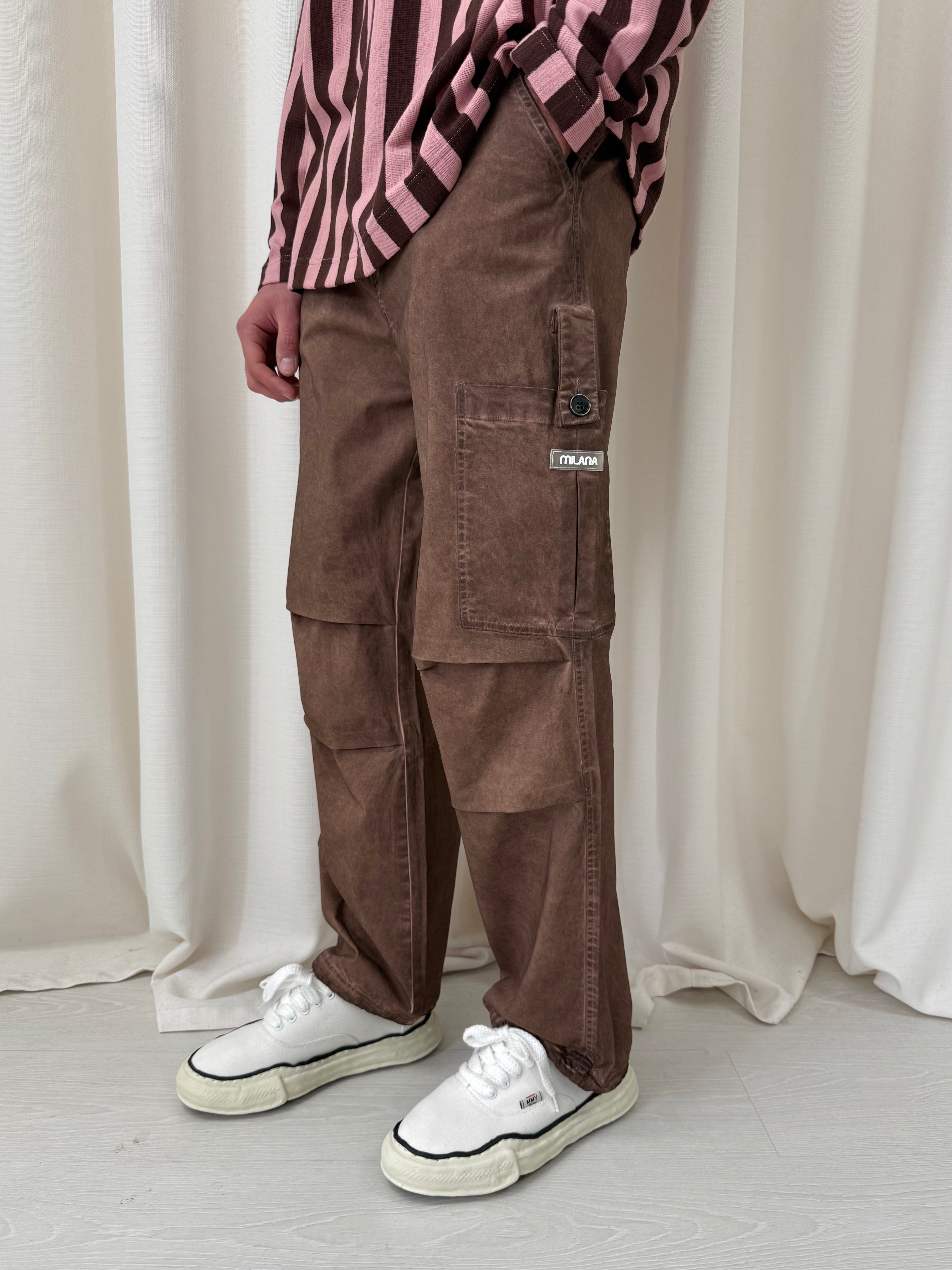 Vintage Brown Cargo Pants.