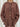 Chocolate Brown Milana Lettered Knitted Cardigan.