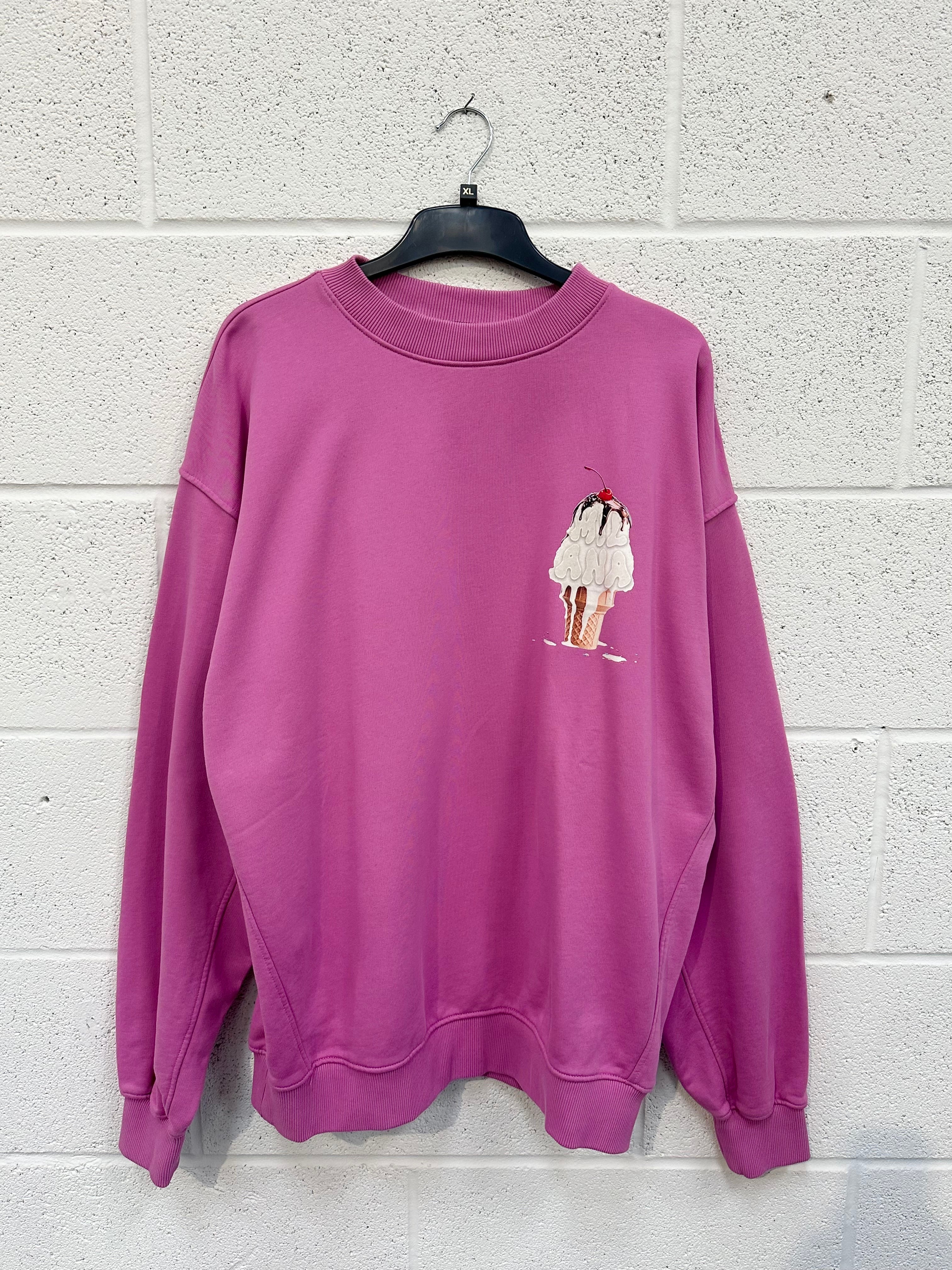 #CC57 Raspberry Ice Cream Heavyweight Sweatshirt.