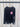 Black Waffle Heavyweight Hearts Long Sleeve T-shirt.