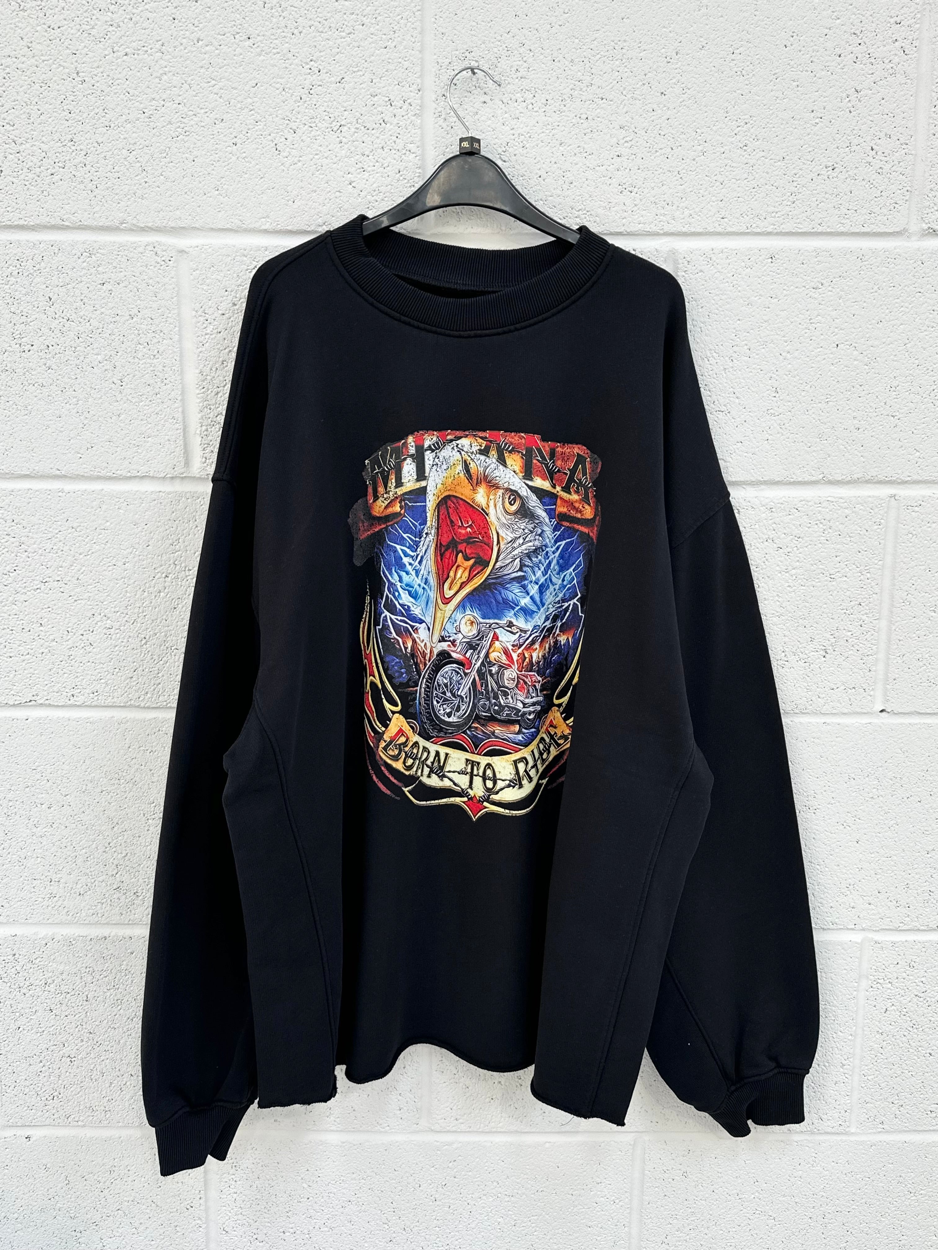 #I10 Black Eagle Heavyweight Sweatshirt.