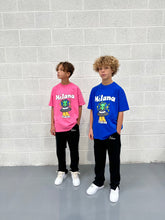 Load image into Gallery viewer, Cobalt Blue UFO Kids T-shirt.