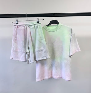 Tie Dye Shorts / T-shirt Set.