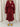 Burgundy Milana Dressing Gown.