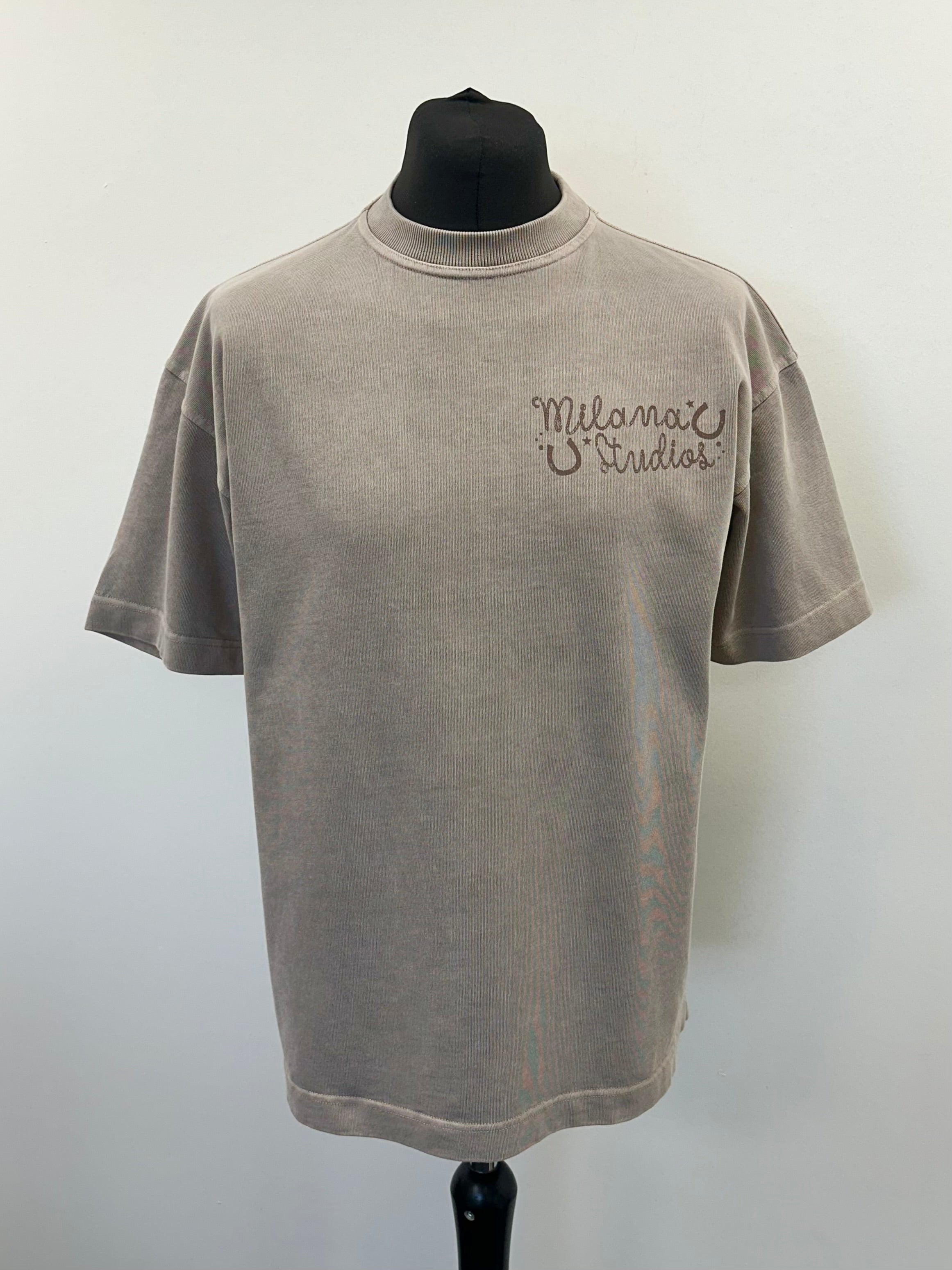 Washed Taupe Rodeo Show Heavyweight T-shirt.