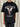 Black Vintage Cherub Heavyweight T-shirt.
