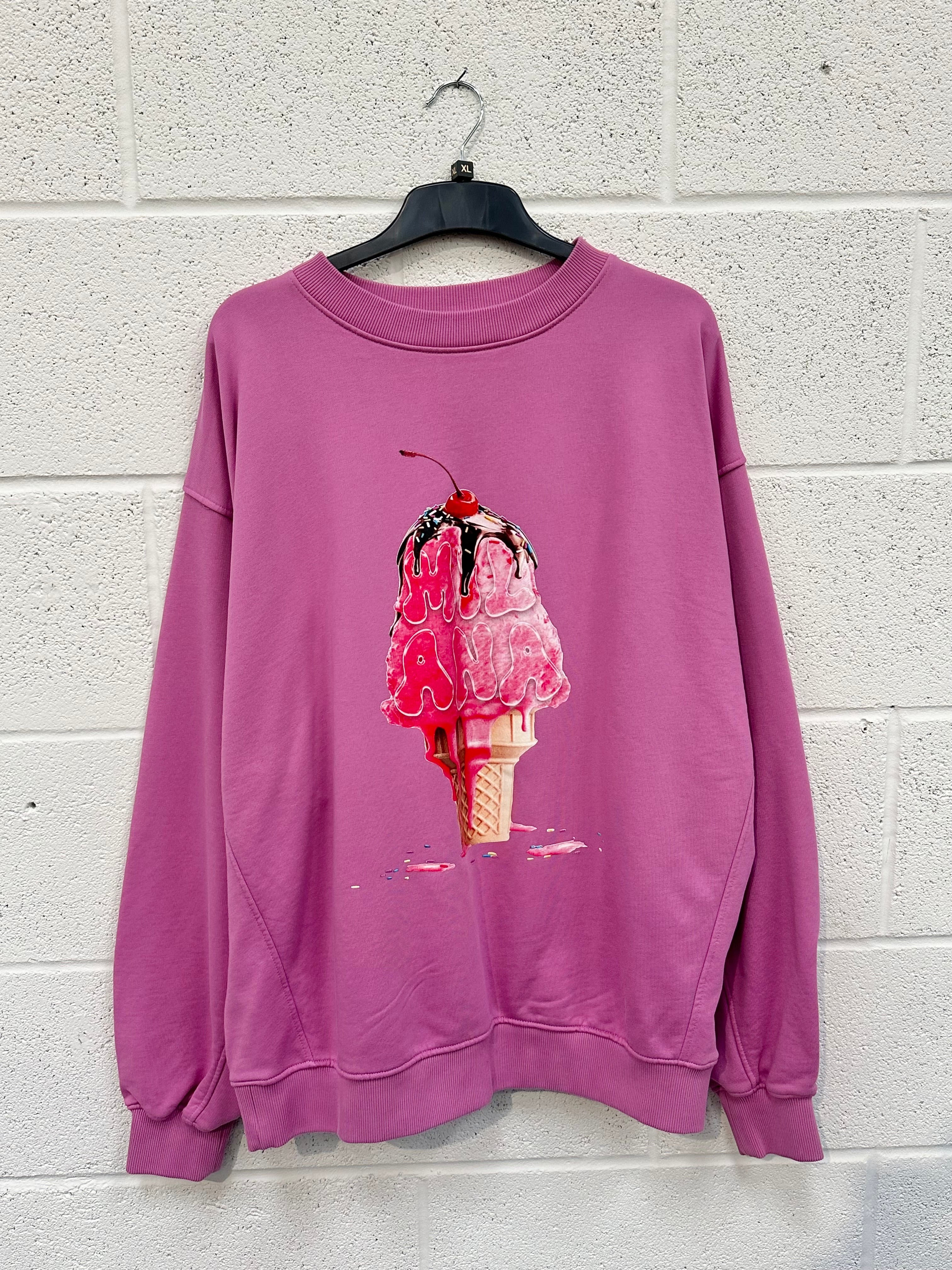 #CC59 Raspberry Ice Cream Heavyweight Sweatshirt.