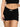Black Core Soft Rib Boxer Underlay Shorts.