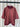 #II89 Burgundy Polyester Track Short Sleeve Jacket.
