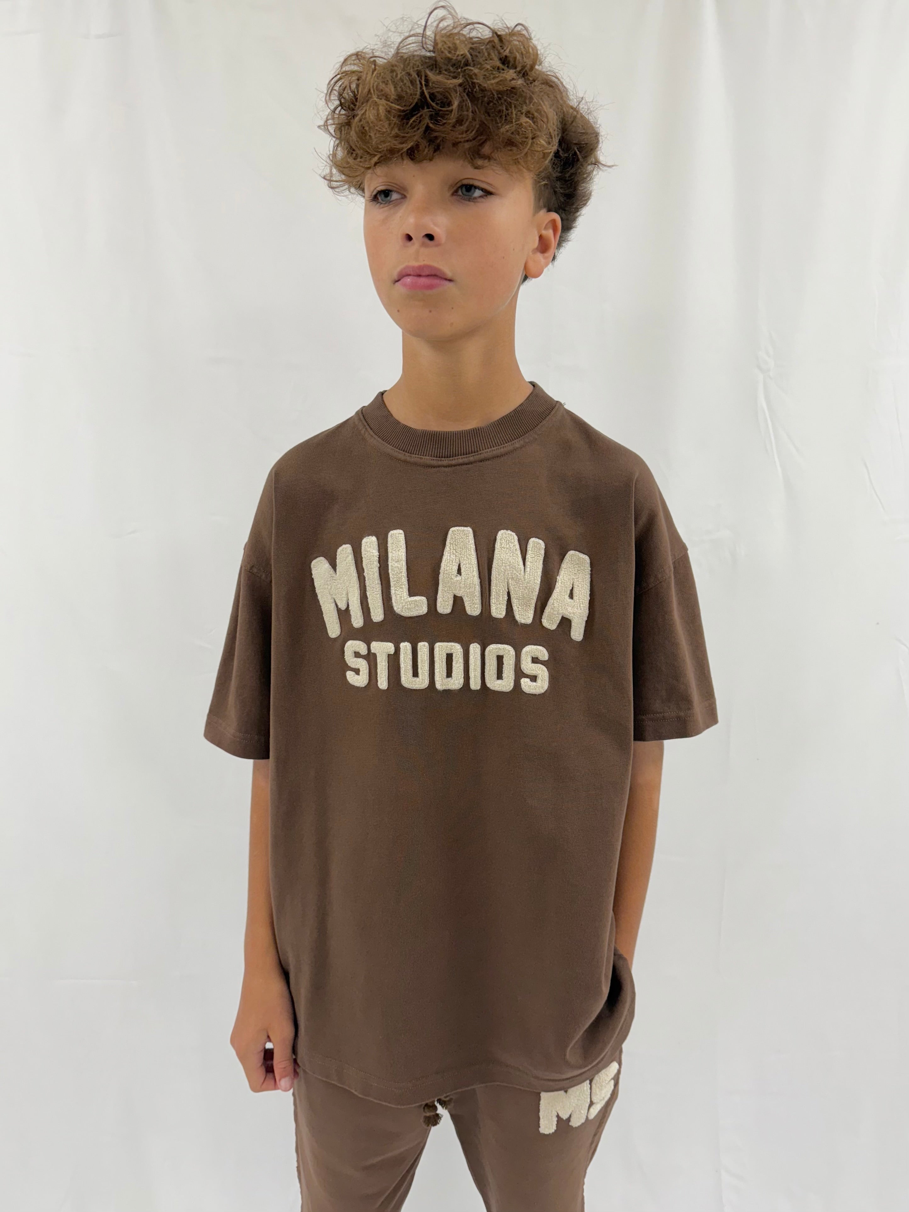 Dark Chocolate Teddy Kids T-shirt.