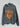 #A10 Washed Charcoal Cherub Splatter Heavyweight Hoodie.