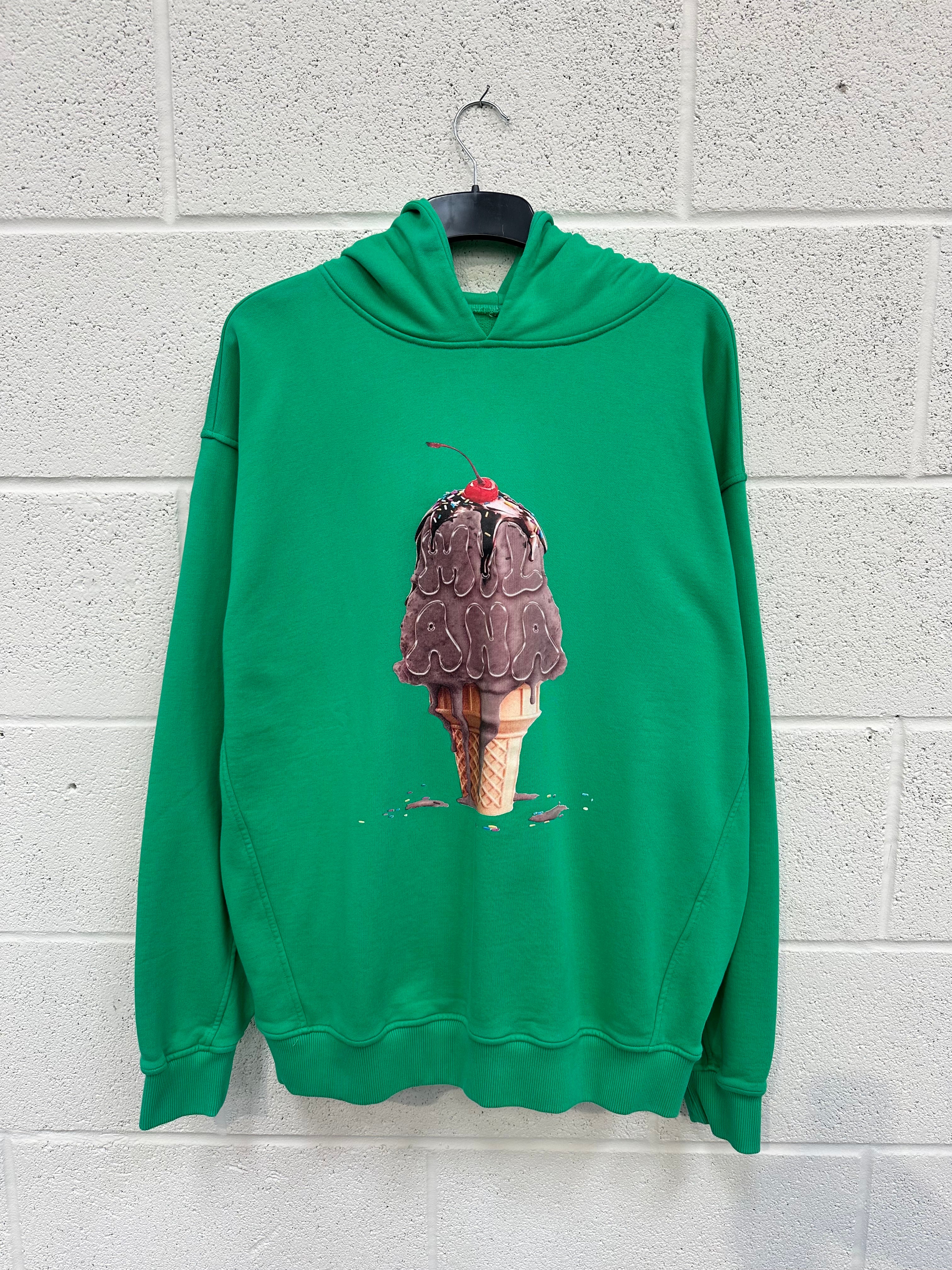 #CC61 Dino Green Ice Cream Heavyweight Hoodie.