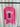 Hot Pink Heavyweight Graphic Long Sleeve T-shirt.