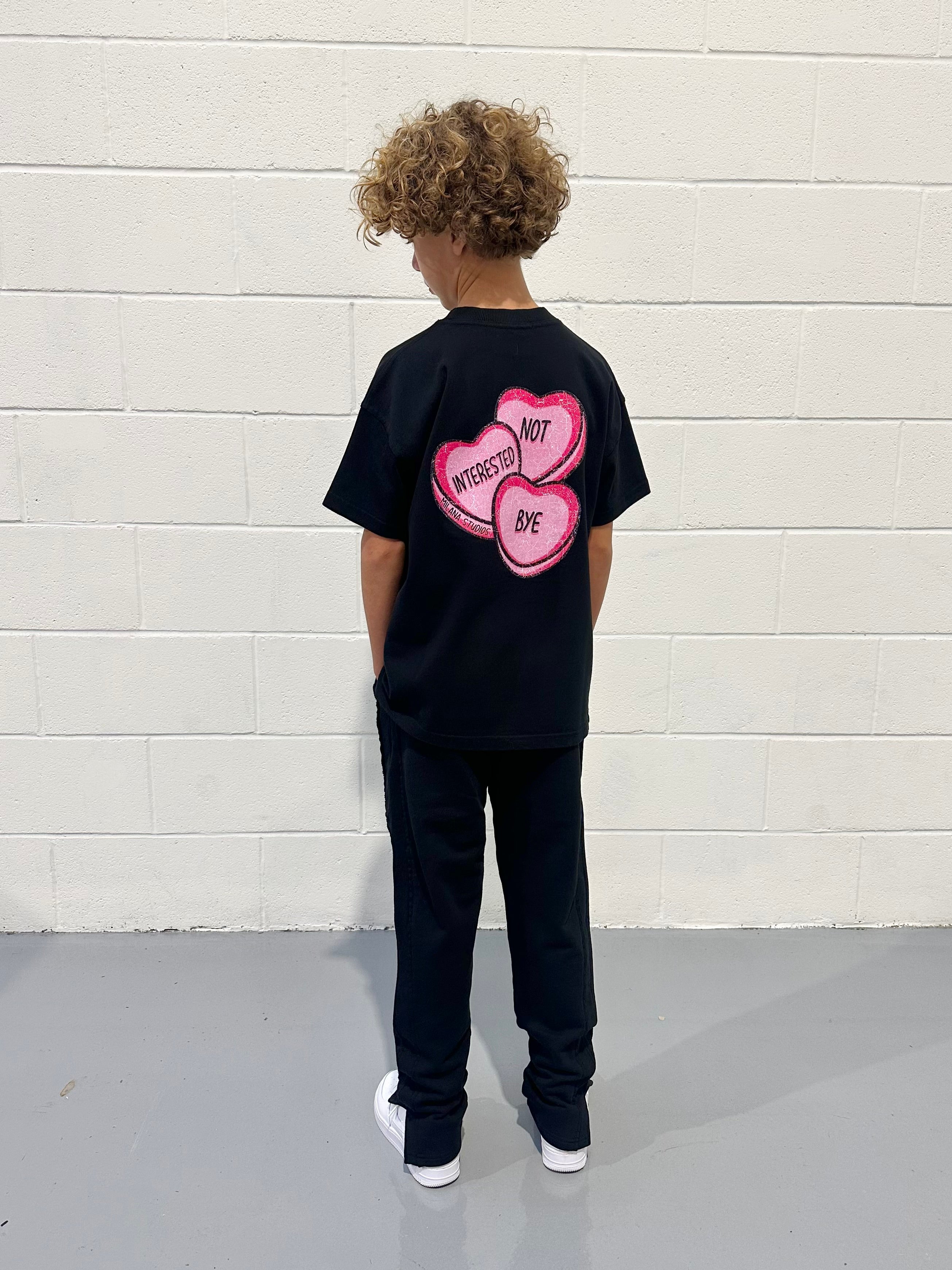 Black Hearts Kids T-shirt.