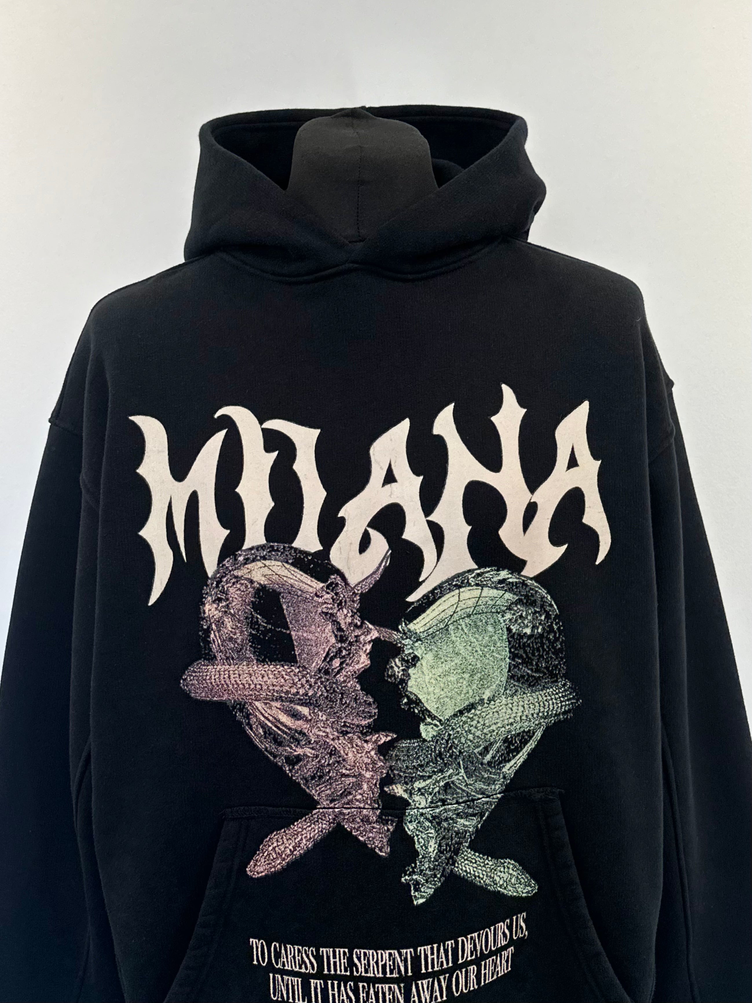 Black Serpent Heavyweight Hoodie.