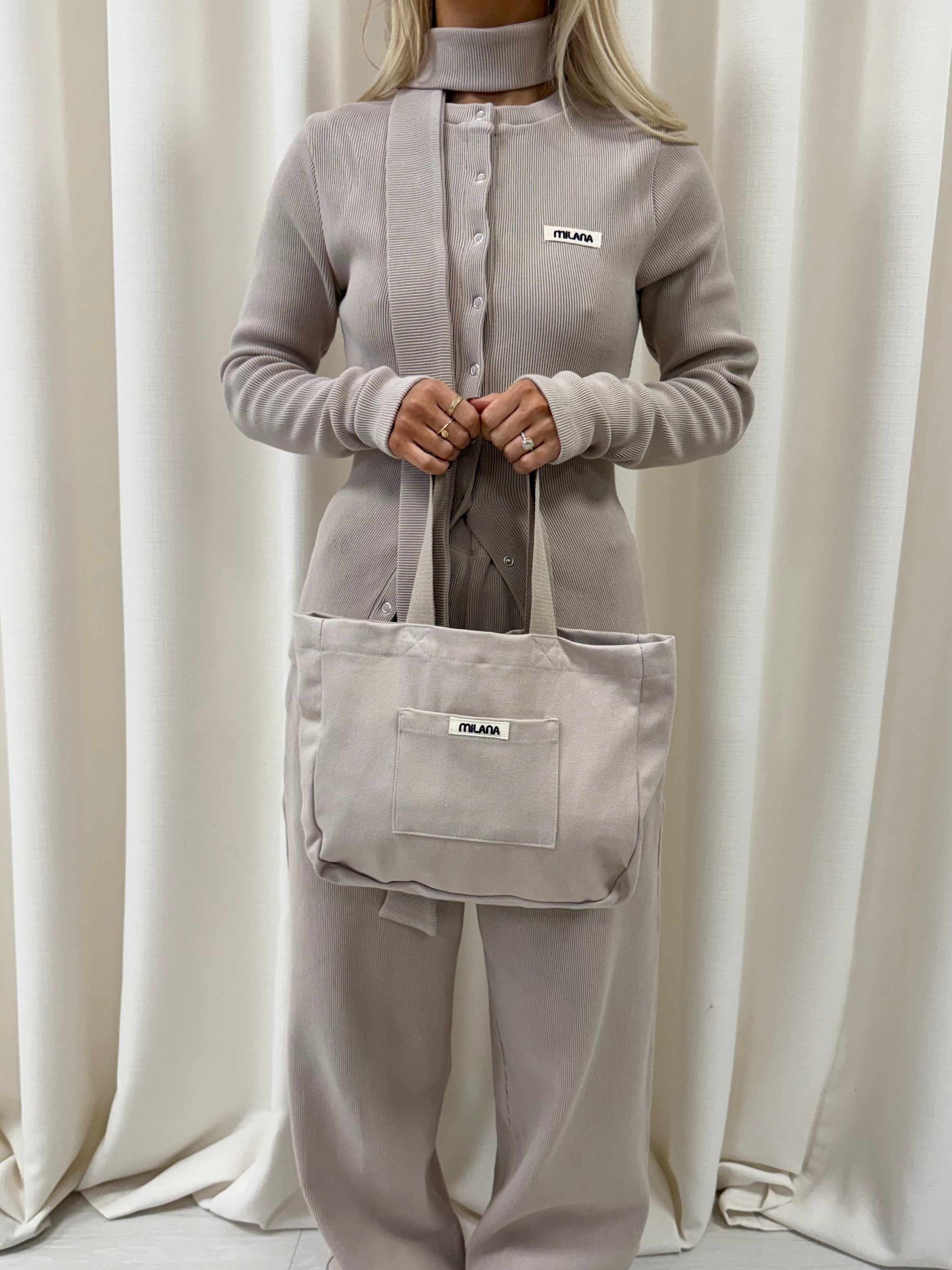 Stone Core Mini Pocket Tote Bag.