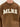 Chocolate MLNA Heavyweight Knitted Sweatshirt.