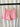 #KK3 Pink I Love MS Shorts.