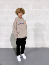 Load image into Gallery viewer, Washed Taupe Bubble Kids Hoodie.