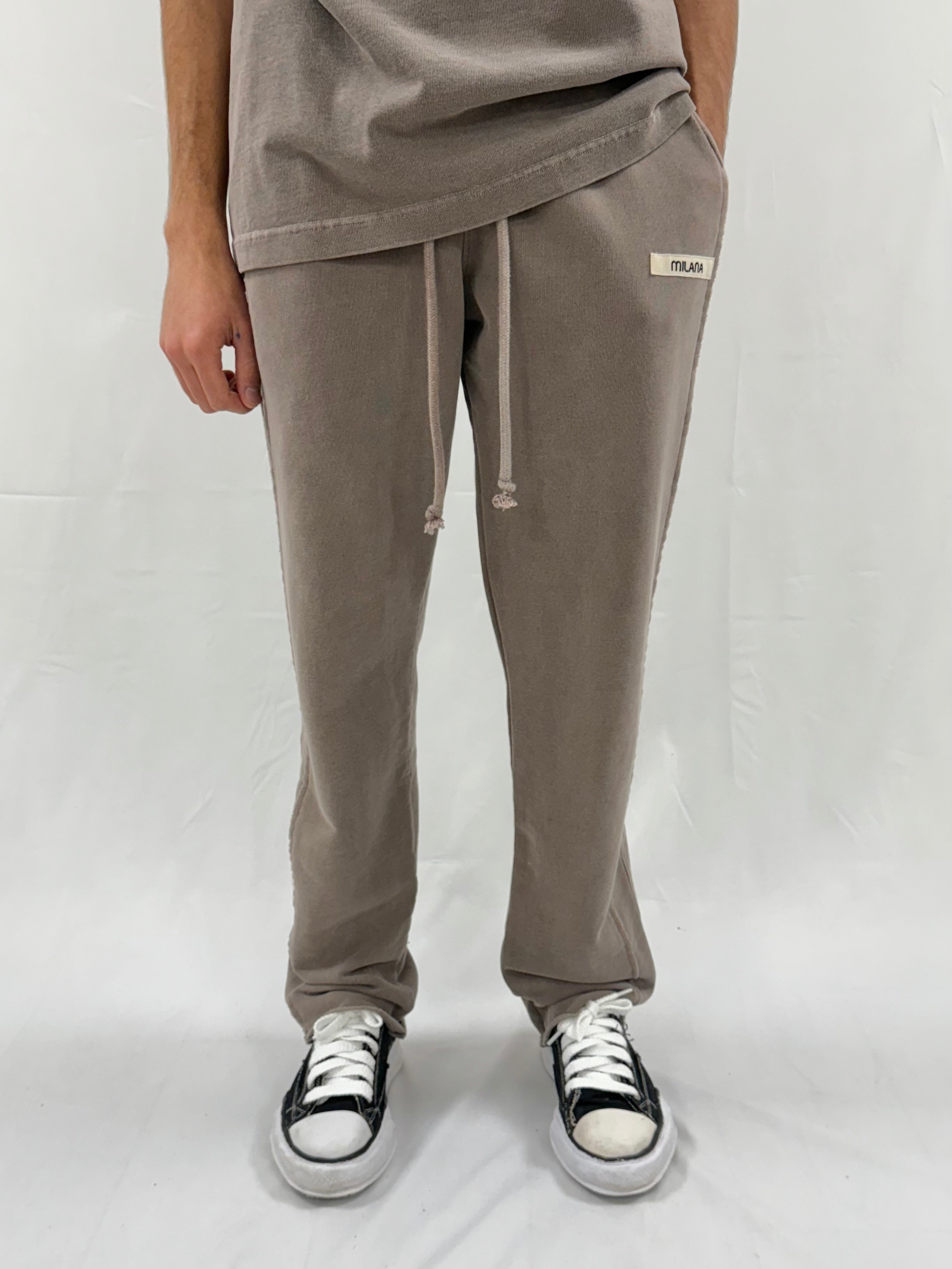 Washed Brown Core Relaxed Sweatpants.