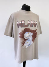 Load image into Gallery viewer, Washed Taupe Graphic Heavyweight T-shirt.