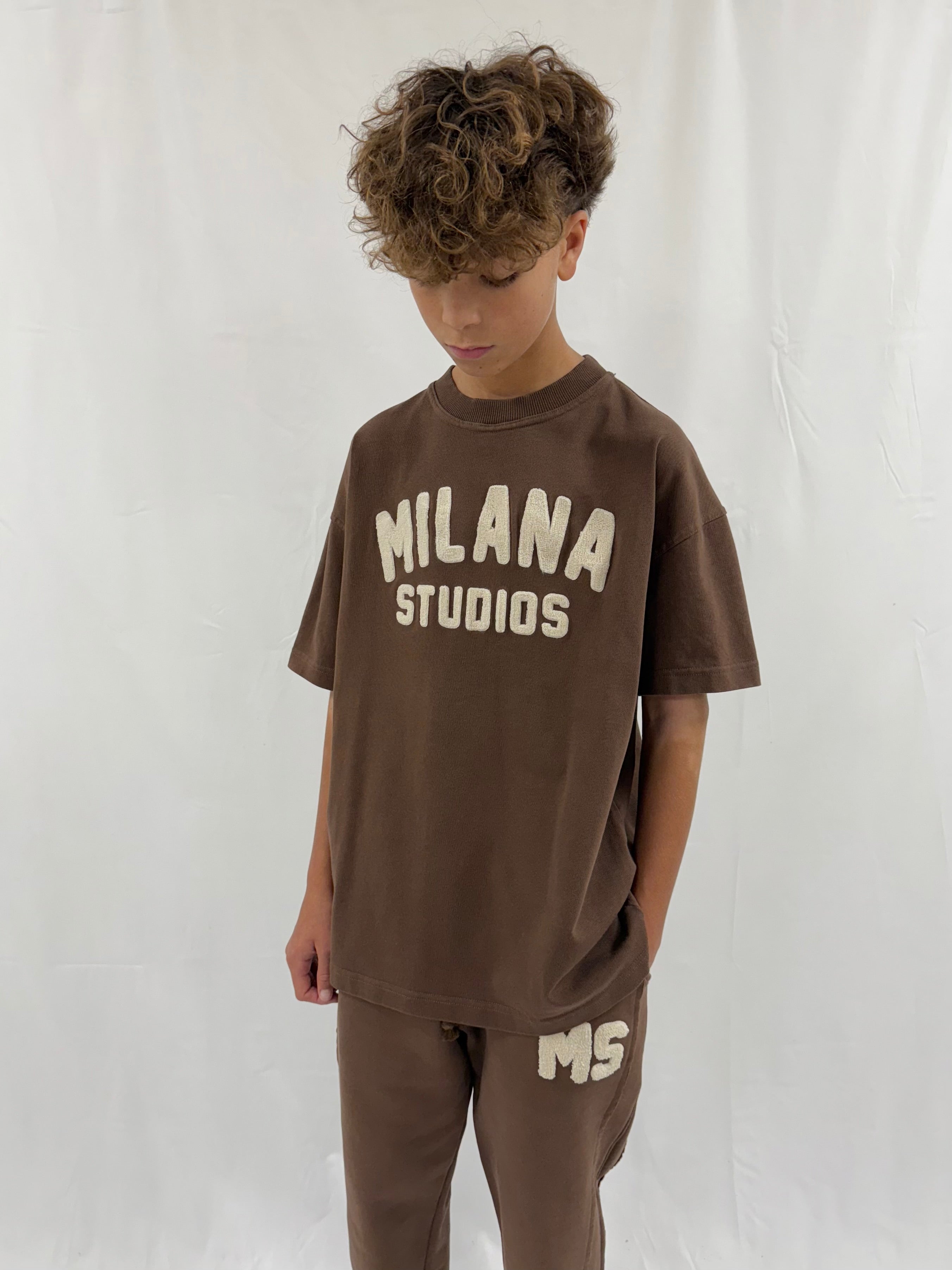 Dark Chocolate Teddy Kids T-shirt.