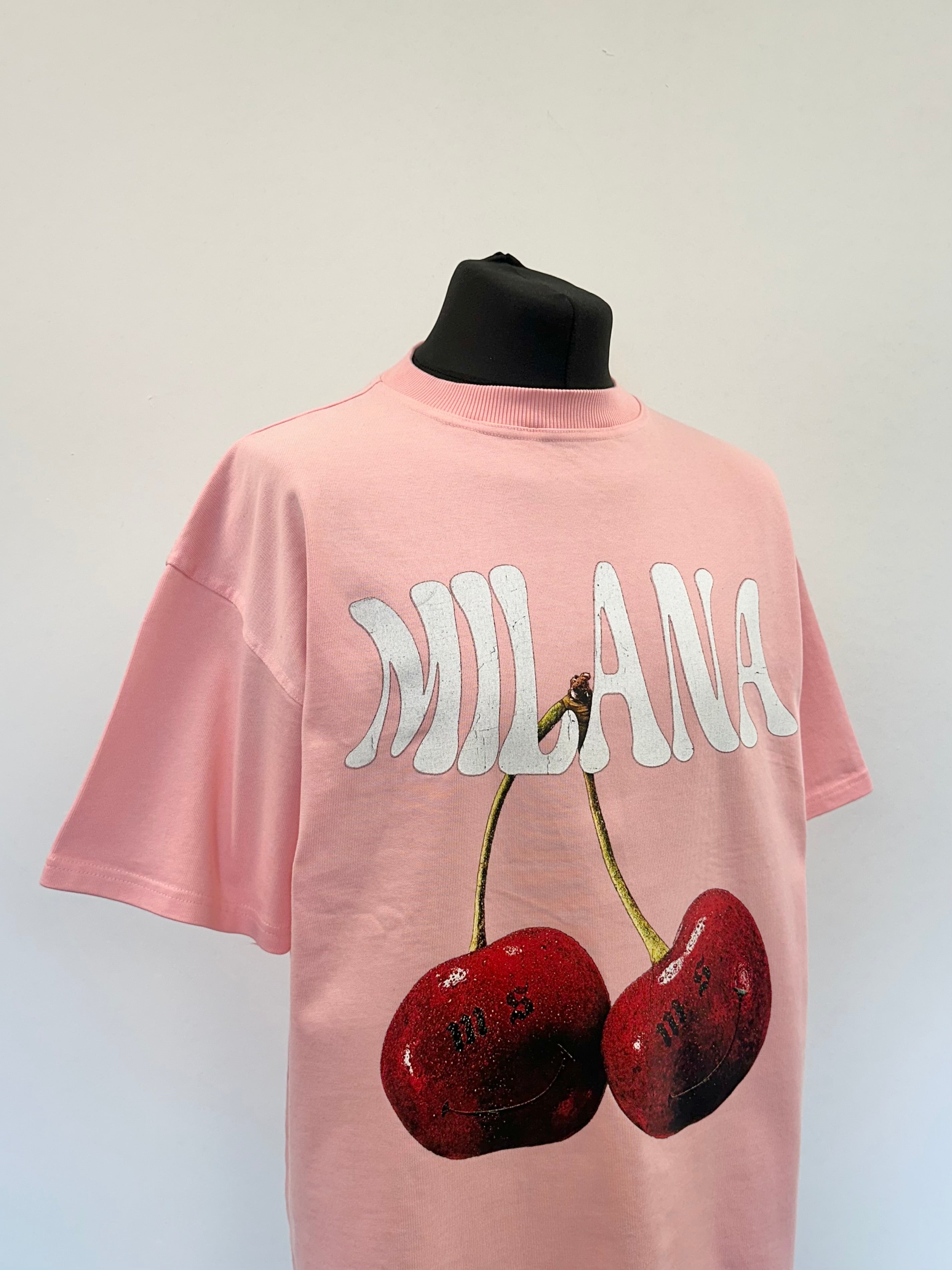 Baby Pink Cherry Heavyweight T-shirt