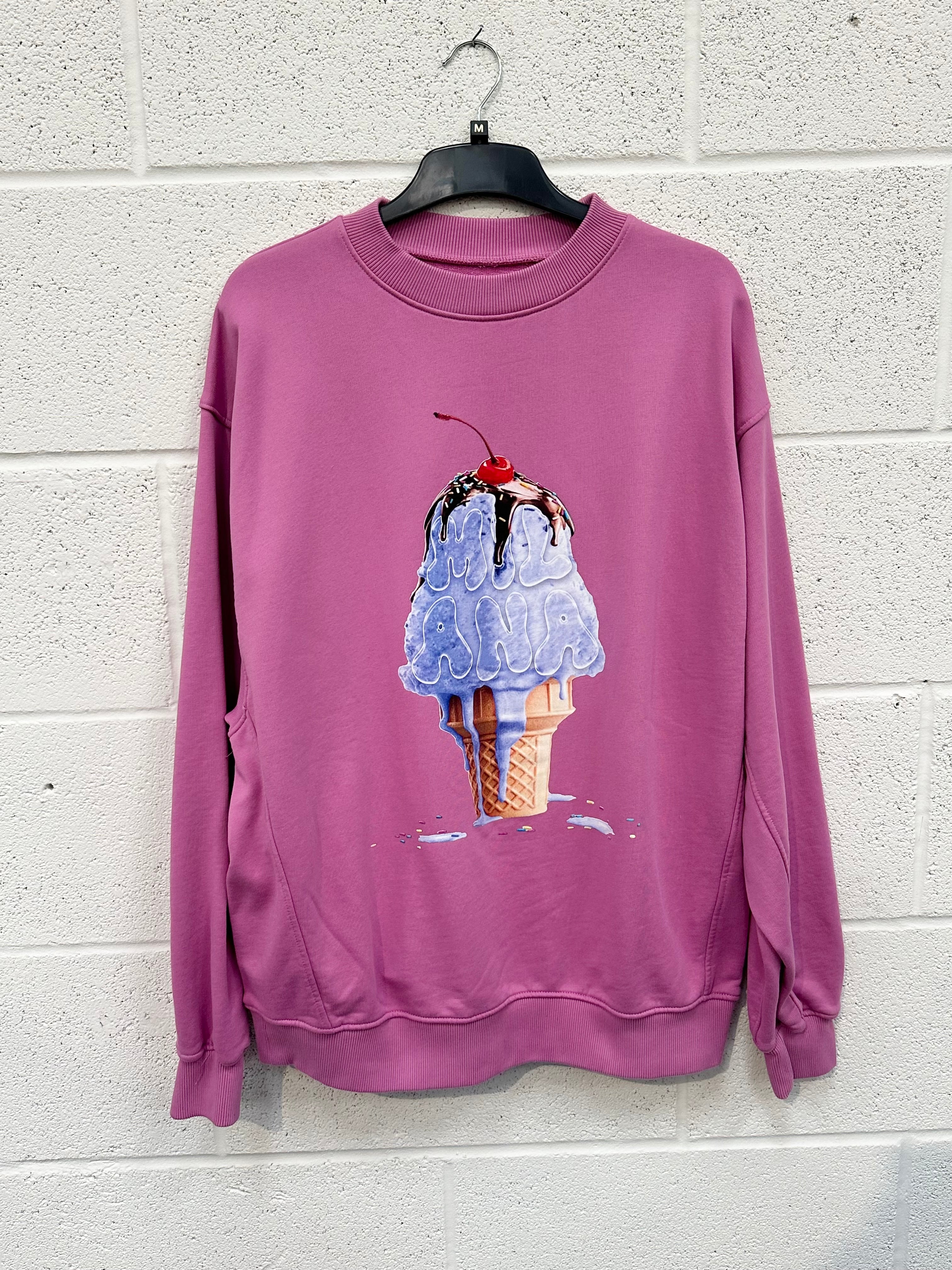 #CC54 Raspberry Ice Cream Heavyweight Sweatshirt.